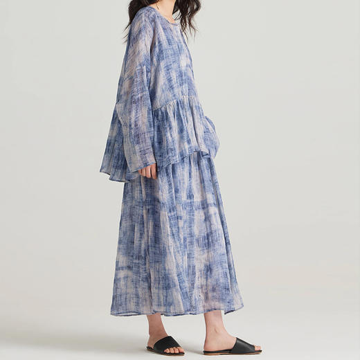 裁缝学苑AS279苎麻飘逸大摆衬衫上衣吊带裙纸样小衫套装女装服装打板 商品图8