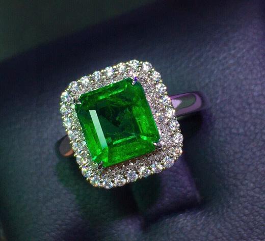 2.32ct 祖母绿戒指 商品图4