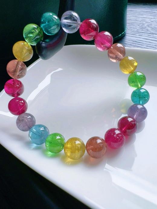 25.62g 9mm 碧玺手链 商品图6