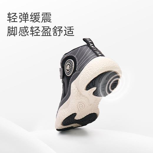 泰兰尼斯秋季小童段时尚潮酷中帮爆米花大底运动鞋T01X3C3086 商品图5