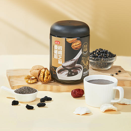 燕之坊-核桃芝麻桑葚粉500g早餐冲饮冲泡代餐粉黑芝麻粉 商品图0