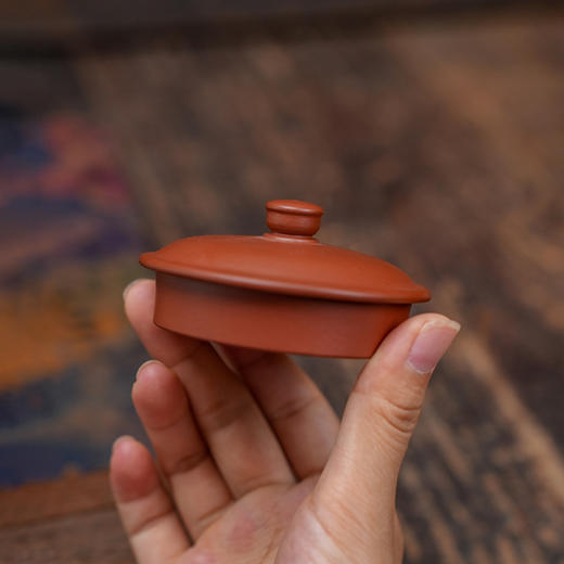 汤建林 1号蕴之壶 宜兴紫砂原矿茶壶紫砂壶功夫茶泡茶壶茶具仿古 商品图5