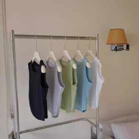 鹿鹿推荐·修身显瘦纯色内搭外穿无袖背心上衣