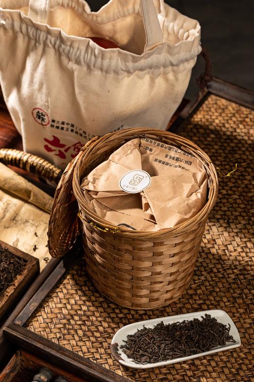 【底价喝好茶】茶马世家私藏六堡茶5年陈黑茶 陈香醇厚 槟榔香高扬500克 箩筐装 商品图2