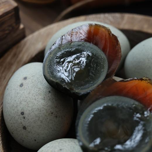 石家庄优选仓库速达  牧童|出口级松花蛋 ，流溏心的出口同品质松花蛋，无抗无铅 ，细腻柔滑、 不腥不涩 、Q弹清香   净重600克/10枚装 商品图6