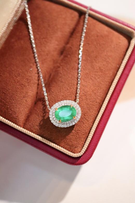 1.31ct 祖母绿吊坠 商品图5