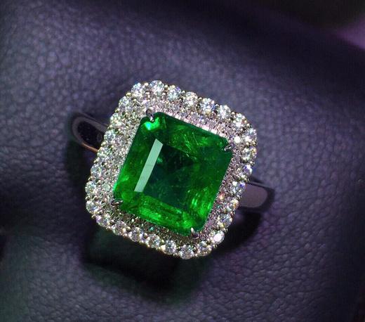 2.32ct 祖母绿戒指 商品图3