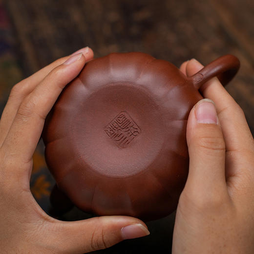 徐小明 荷花壶 宜兴紫砂原矿茶壶紫砂壶功夫茶泡茶壶茶具仿古 商品图2