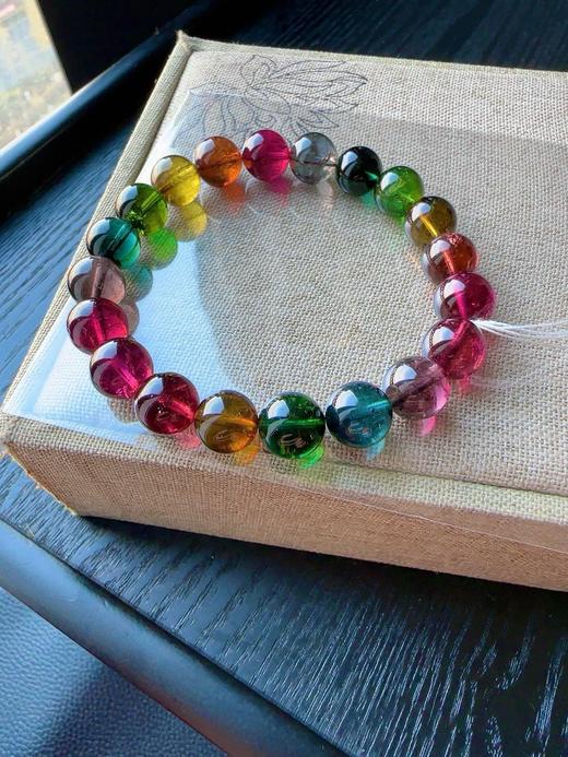 30g 9.9mm 碧玺手链 商品图0