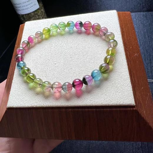 13.97g 7mm 碧玺手链 商品图3