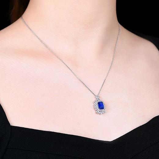 3.11ct 3.78g 蓝宝石吊坠 商品图6