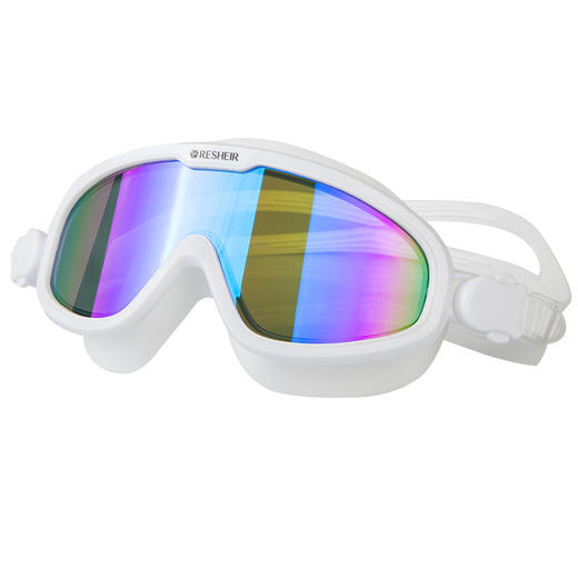 【透心清凉，畅游夏日】一双趣味镜片，带你畅游游泳世界；高清防水防雾，守护您的视力；3D吸力贴合，适合不同脸型舒适柔软；惊艳色彩，绽放您的独特个性！ 商品图4