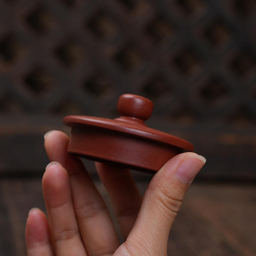 牟家辉 描金鸣泉壶 大红袍 宜兴紫砂原矿茶壶紫砂壶功夫茶泡茶壶茶具仿古 商品图7