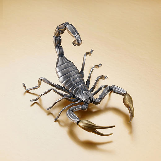 子佩集S999银【独甲一方】茶宠【CC389】纯银小摆件蝎子2406 商品图0