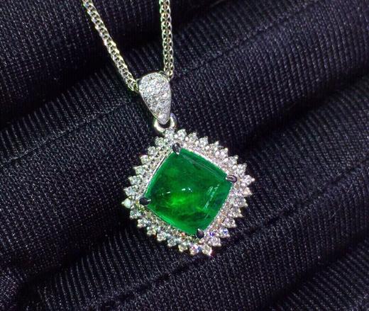 2.9ct 祖母绿吊坠 商品图5