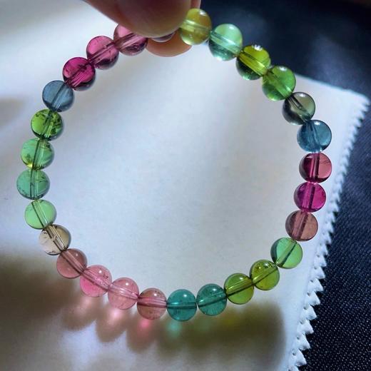 13g 6.8mm 碧玺手链 商品图7