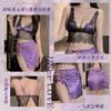 霏慕 韵味熟女深V透视分体装6495 吊带蕾丝文胸上衣包臀短裙性感情趣内衣夫妻刺激制服性感睡衣浴睡袍 商品缩略图1