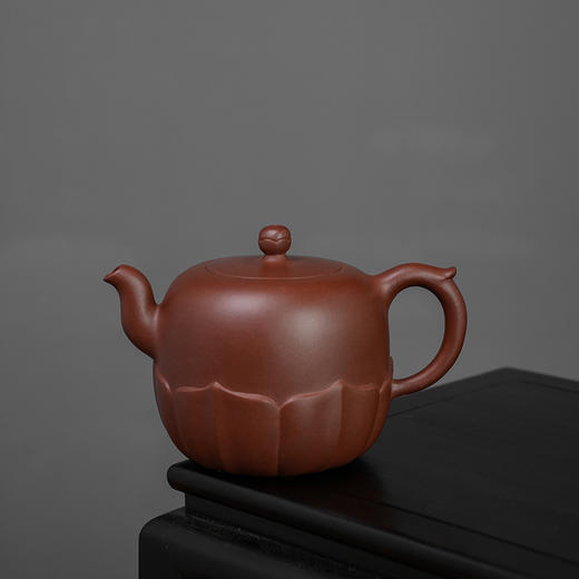 徐小明 荷花壶 宜兴紫砂原矿茶壶紫砂壶功夫茶泡茶壶茶具仿古 商品图0