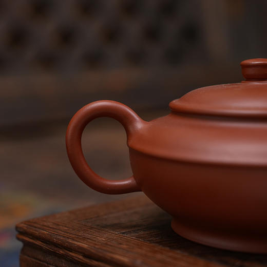汤建林 1号蕴之壶 宜兴紫砂原矿茶壶紫砂壶功夫茶泡茶壶茶具仿古 商品图3