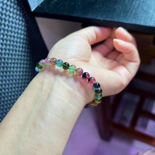 13.15g 7mm 碧玺手链 商品图7