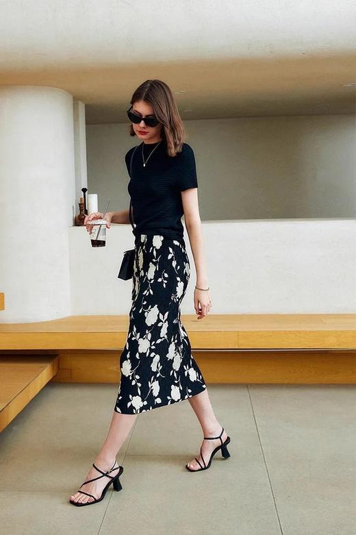 LPIUTY品牌直发！法式天丝短袖 C098888 商品图11