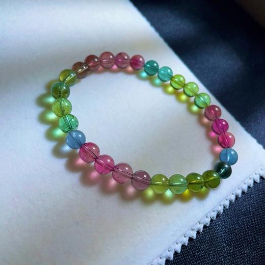 13g 6.8mm 碧玺手链 商品图1