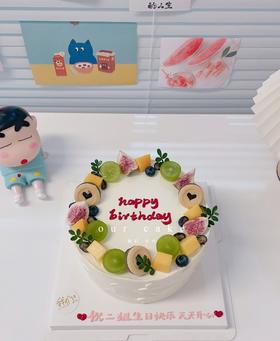 水果简约款蛋糕-低糖处理无添加