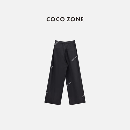 COCO ZONE "团宠阔腿裤“夏季时尚松紧腰休闲裤百搭直筒裤CC1B1310 商品图1
