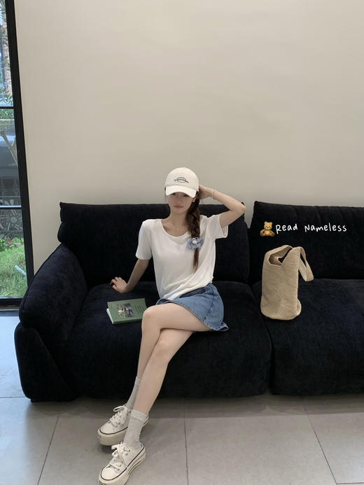 Read Nameless /老头T白色 商品图2