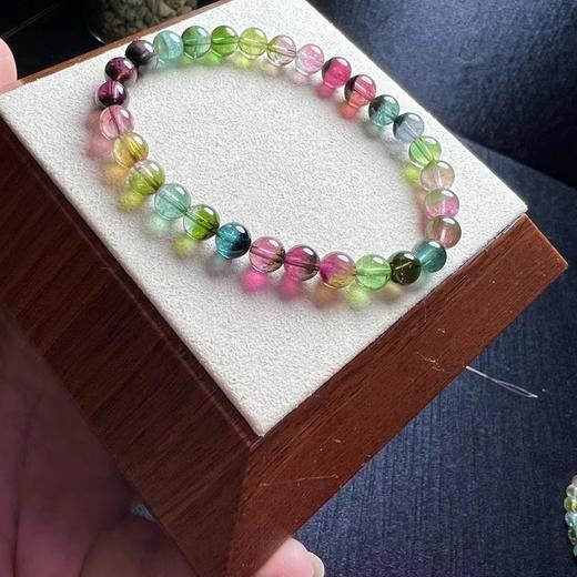 13.15g 7mm 碧玺手链 商品图5