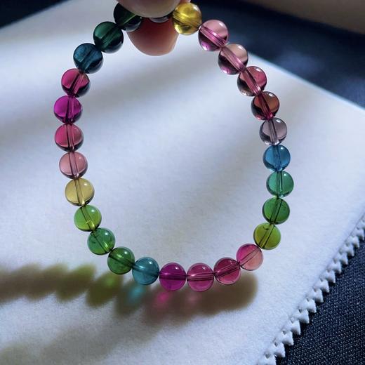 12.1g 6.8mm 碧玺手链 商品图7