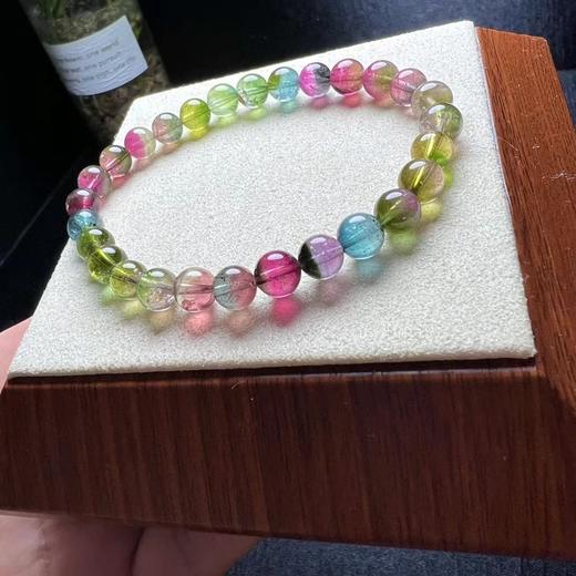 13.97g 7mm 碧玺手链 商品图0