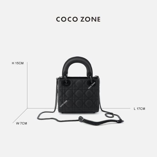 COCO ZONE 高级感轻奢气质百搭手提斜挎包 CC2B1197 商品图1