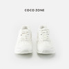 COCO ZONE 夏季新款网面透气系带圆头平底休闲鞋CC2B1210 商品缩略图0