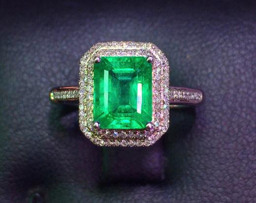 2ct 祖母绿戒指 商品图3