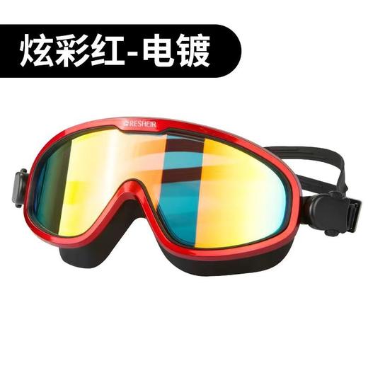 【透心清凉，畅游夏日】一双趣味镜片，带你畅游游泳世界；高清防水防雾，守护您的视力；3D吸力贴合，适合不同脸型舒适柔软；惊艳色彩，绽放您的独特个性！ 商品图8