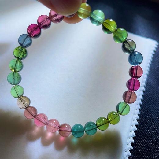 13g 6.8mm 碧玺手链 商品图8