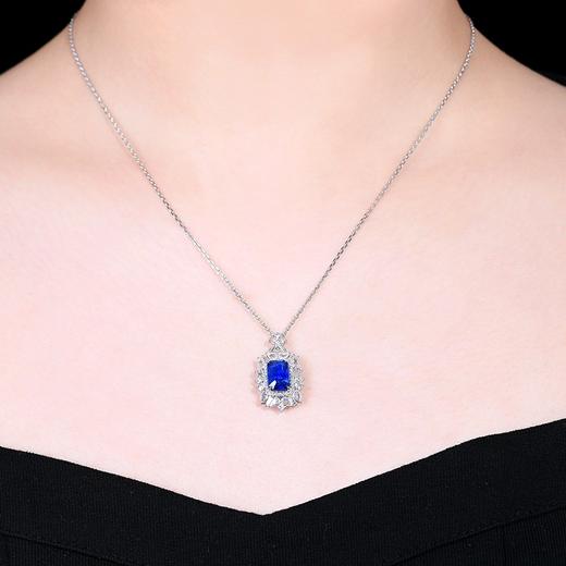 3.11ct 3.78g 蓝宝石吊坠 商品图5