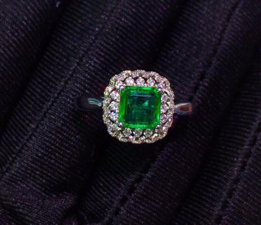 0.95ct 祖母绿戒指 商品图5