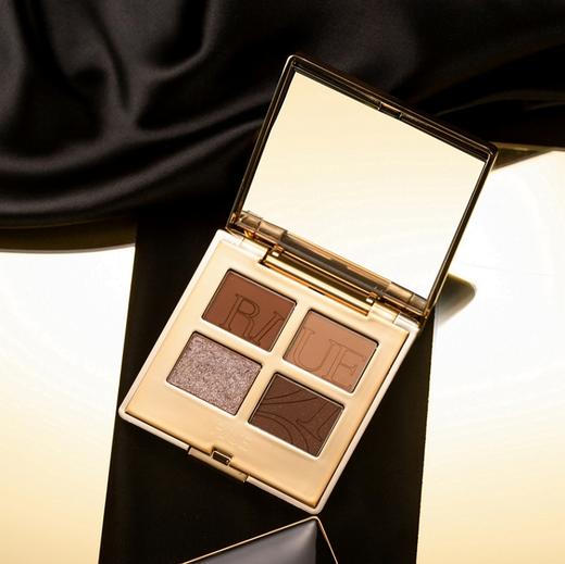 Riue柔采美眸四色眼影盘(01大地色/02玫瑰香槟) 商品图6