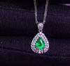 0.8ct 祖母绿吊坠 商品缩略图2