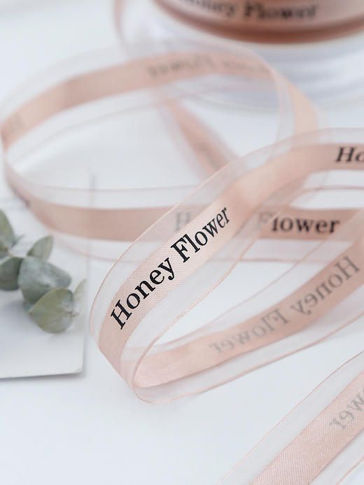 2.5公分英文雪纱丝带（Honey Flower)/（just  for  you ）随机发 商品图7