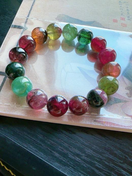 42g 11.8mm 碧玺手链 商品图5