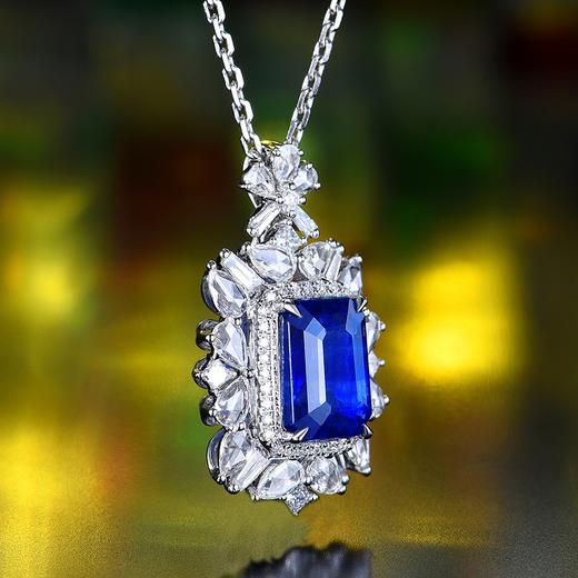 3.11ct 3.78g 蓝宝石吊坠 商品图2