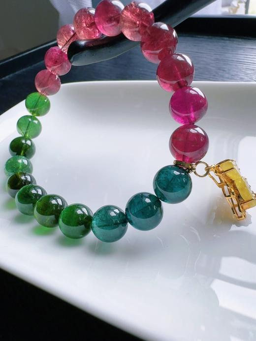 29.1g 9.4mm 碧玺手链 商品图0