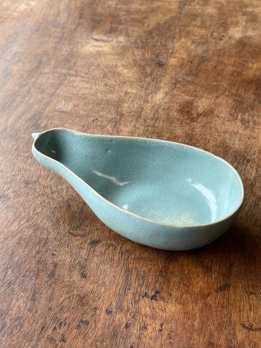 汝窑天青釉葫芦形笔洗，顺丰包邮 商品图0