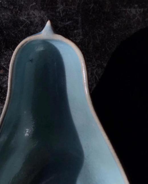 汝窑天青釉葫芦形笔洗，顺丰包邮 商品图12