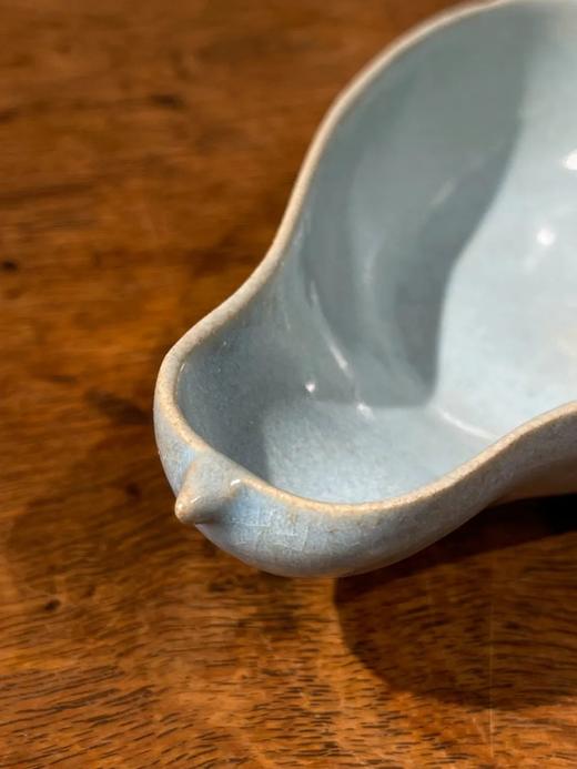 汝窑天青釉葫芦形笔洗，顺丰包邮 商品图14