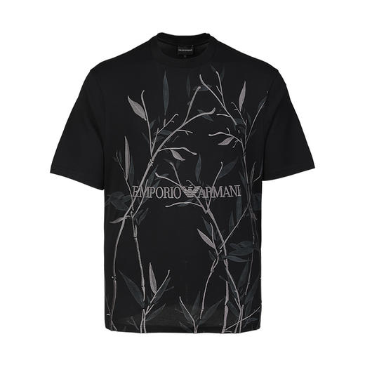 Emporio Armani 男士刺绣全新全棉短袖T恤 11997 商品图6