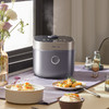 【清仓特惠8折，仅2个】小熊微压锅家用煮饭锅多功能珐琅元釜电饭煲碧玺灰3L 商品缩略图0